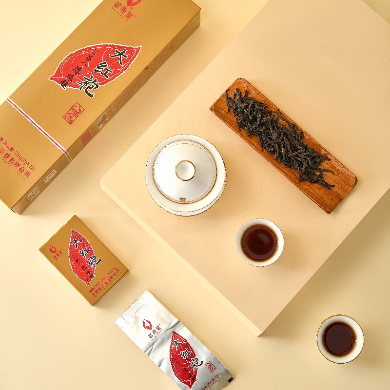 Ba San Cha Ren Da Hong Pao Oolong Tea