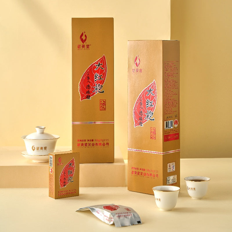 Ba San Cha Ren Da Hong Pao Oolong Tea