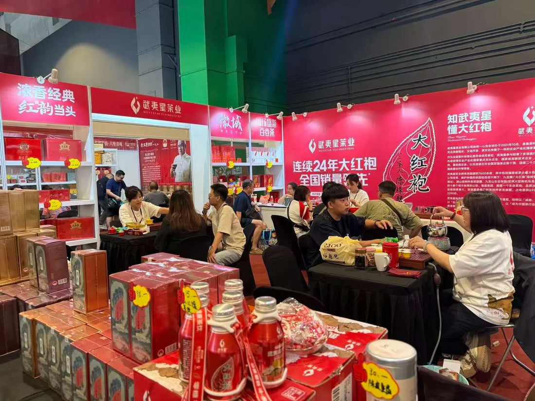 Wuyi Star's booth at the Malaysia International Tea Expo