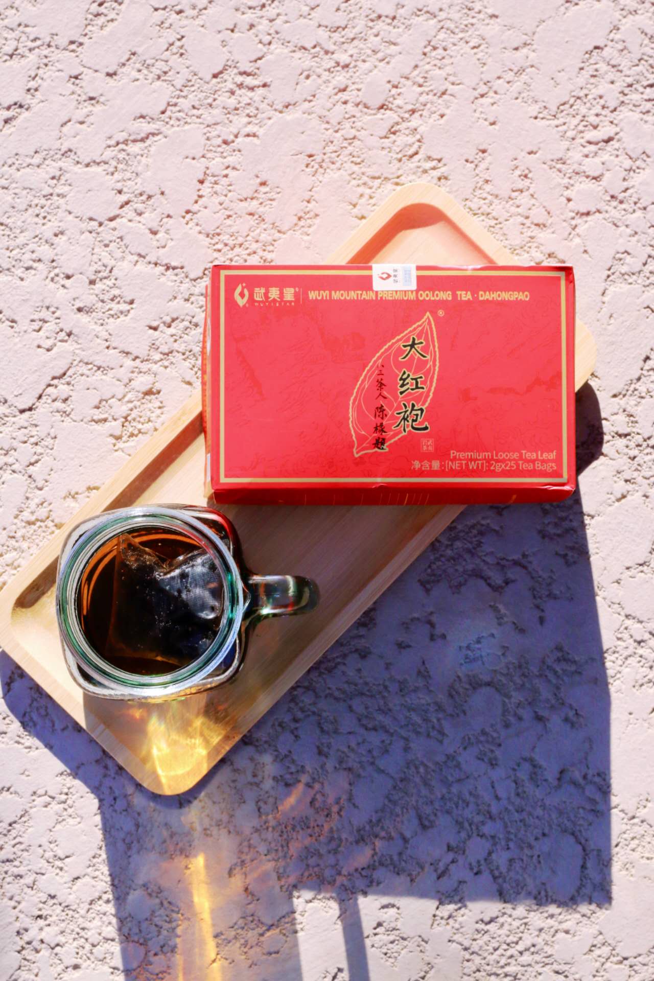 Wuyi Mountain Premium Da Hong Pao Oolong Tea Bags
